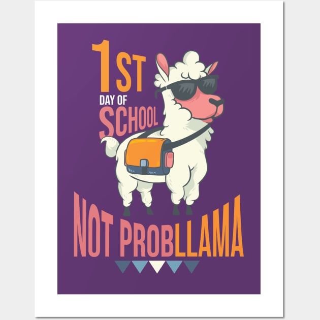school shirt design for kids Wall Art by OpalOre